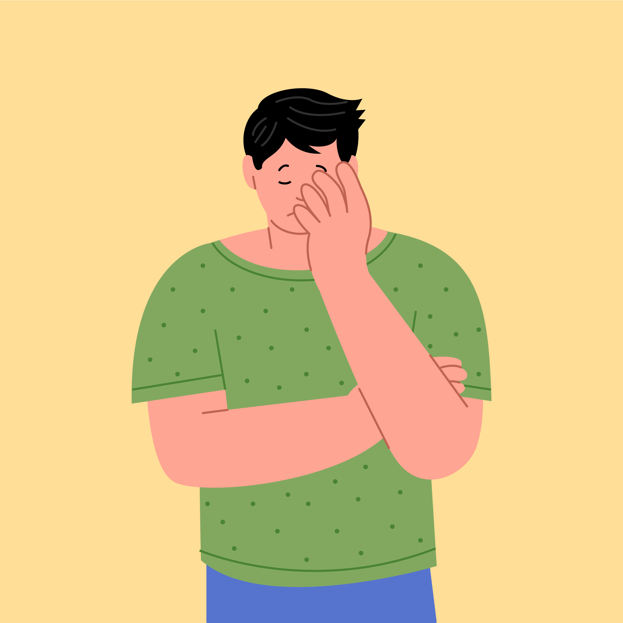 尷尬時刻─午睡起床常升旗該怎麼辦？