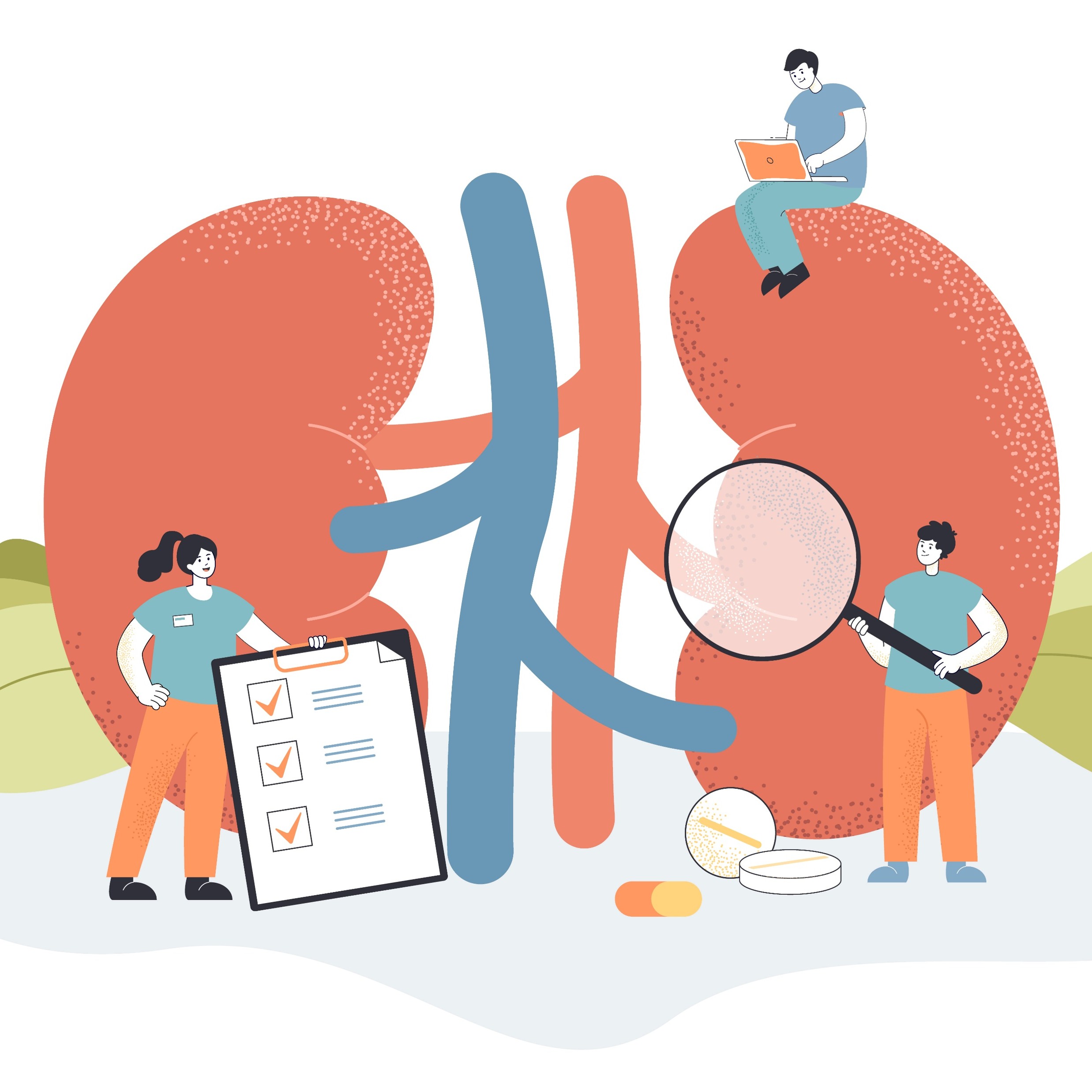 長期服藥與慢性病患者，請務必定期檢查腎功能以避免洗腎的命運！