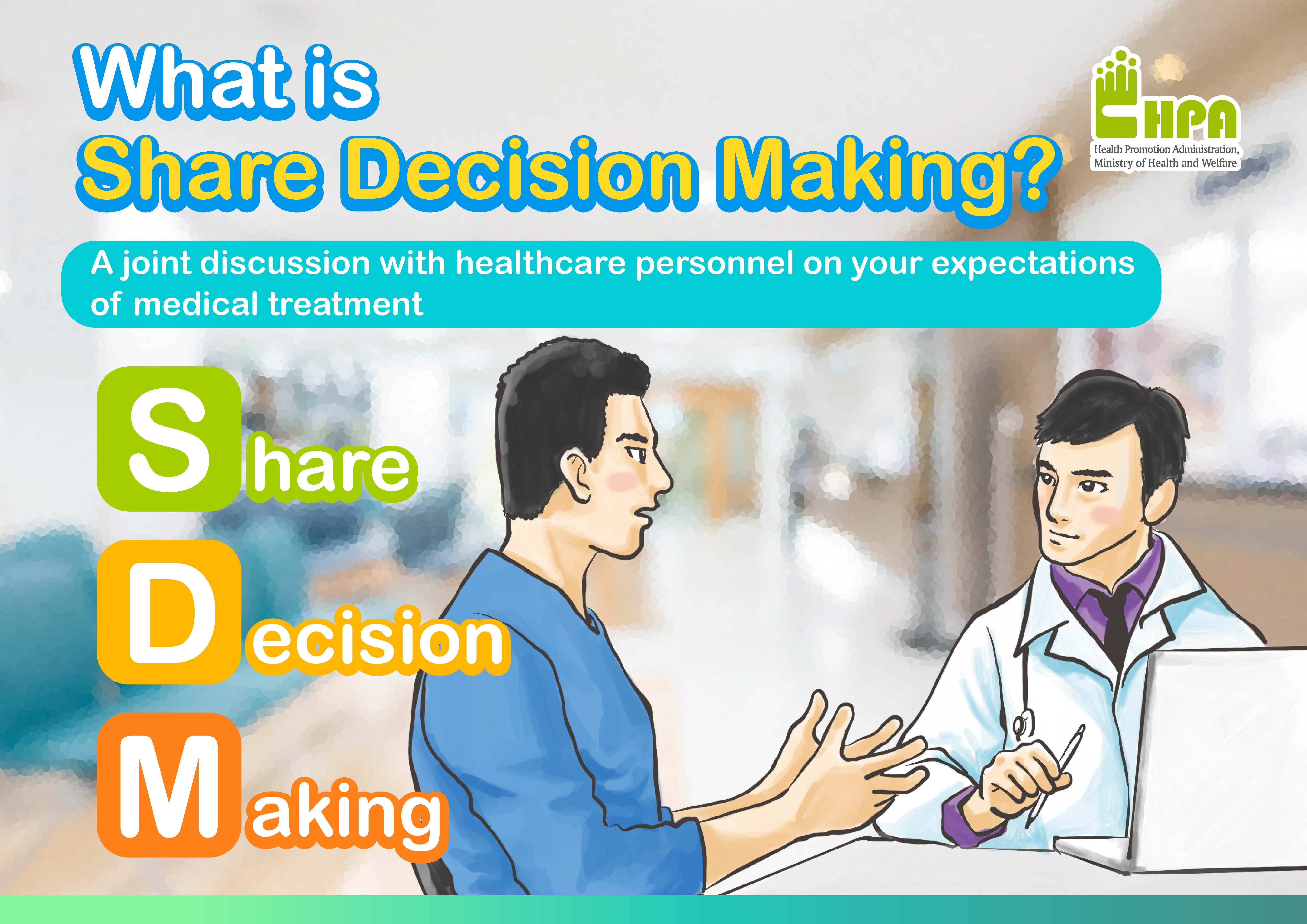 What is Share Decision Making? SDM醫病共享決策懶人包文章照片